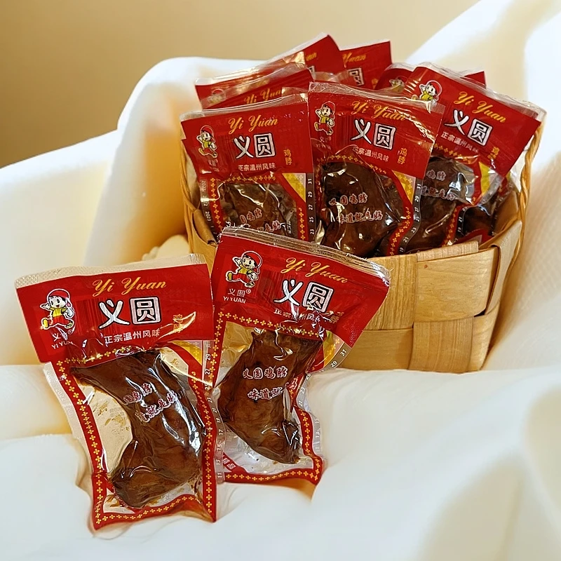 义圆正宗温州风味小鸡脖卤制营养熟食即食儿时卤味怀旧零食肉食