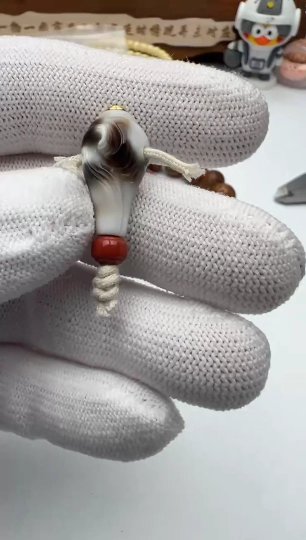 【闪购商品】玛瑙/玉髓颈饰未镶嵌玛瑙三通