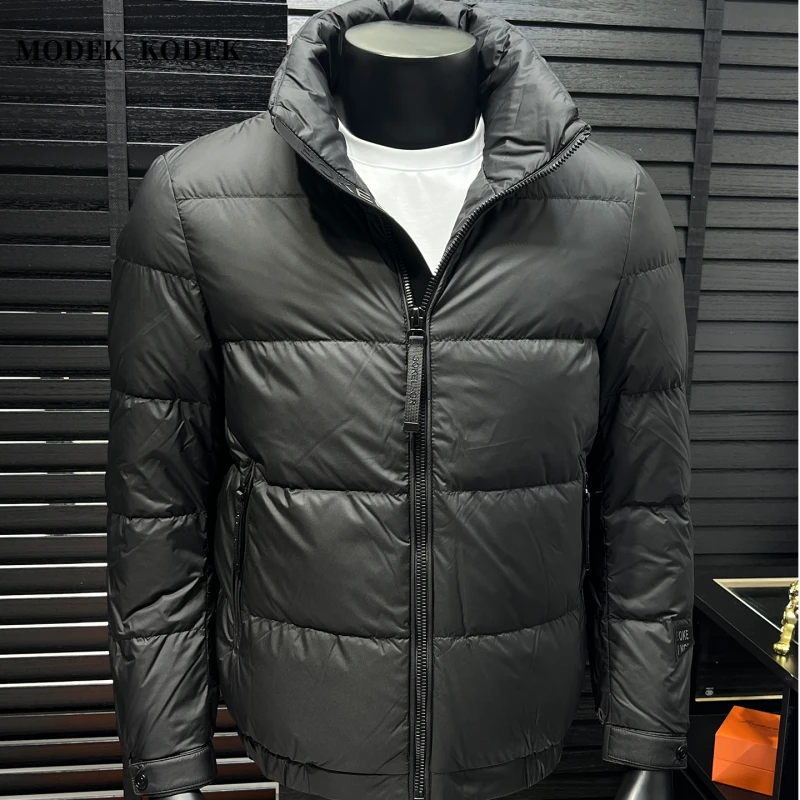 MODEK KODEK冬季新款男士时尚百搭羽绒服高级感潮牌修身保暖外套