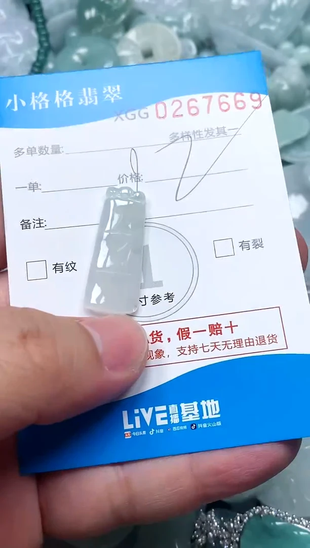 翡翠未镶嵌颈饰闪购商品0267669