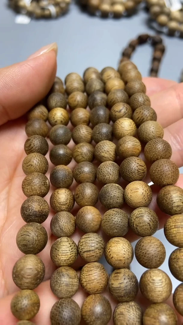 沉香手串文莱圆珠长串0.8多样性发其一