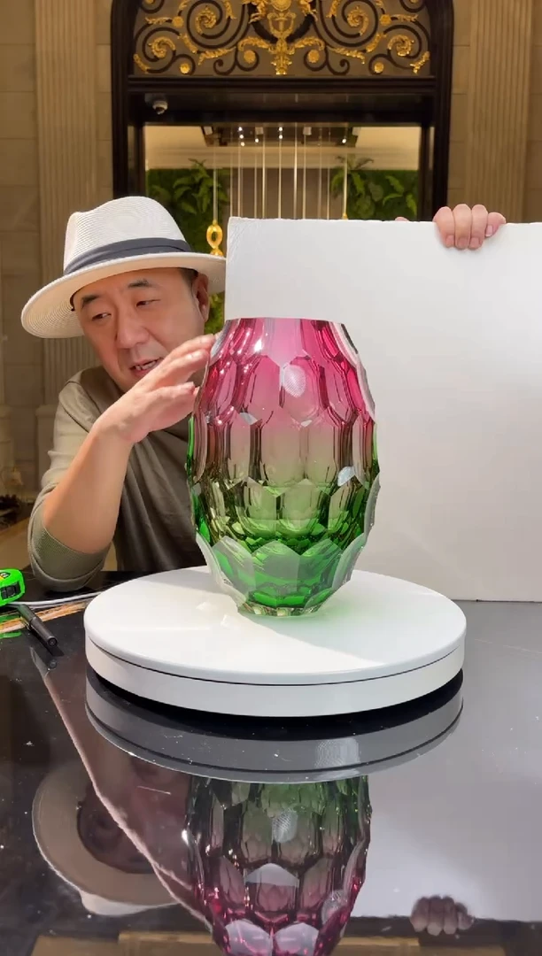 【闪购商品】摆件AJ03112Caorle金红艺术花器