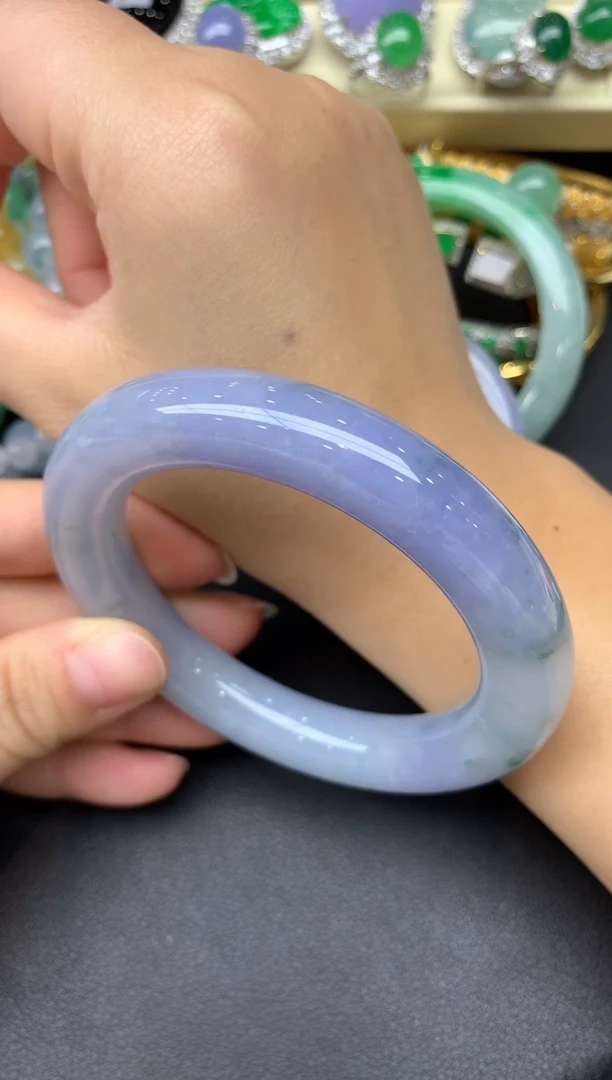 未镶嵌手镯翡翠370-七夕珠宝季