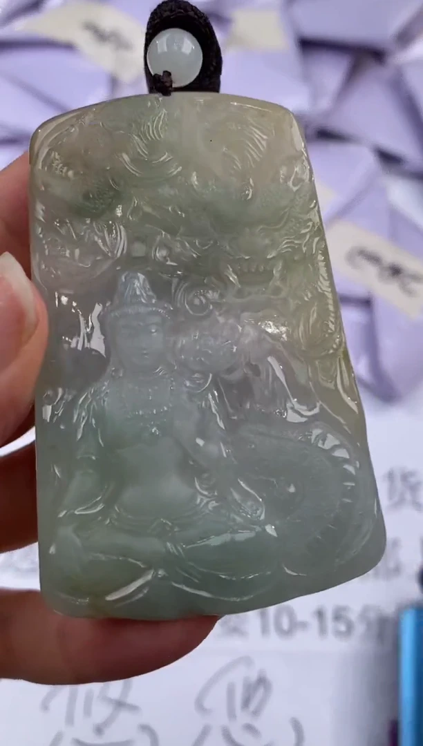 未镶嵌挂件翡翠307692     多人