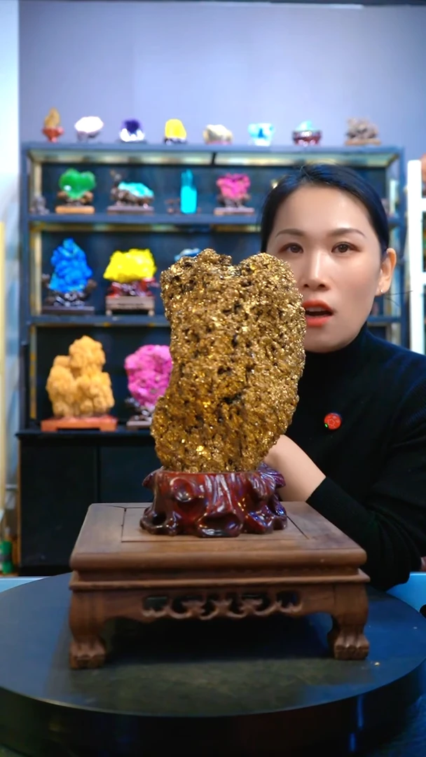 石材精品矿物晶体摆件