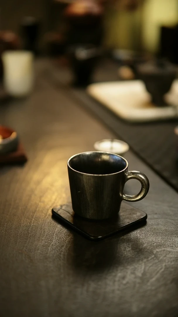 阿眠      松风舍铂金咖啡杯