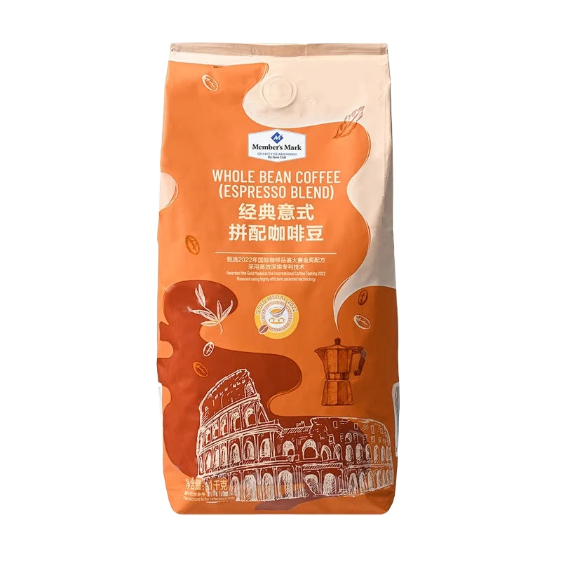 山姆Member's Mark 经典意式拼配咖啡豆 1kg
