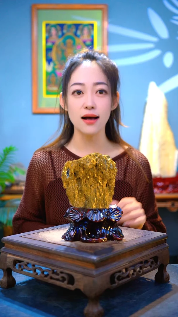 石材精品斑铜矿 石头摆件