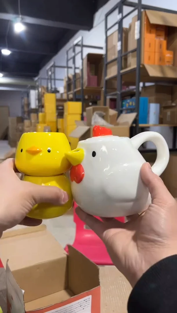 【闪购商品】杯原盒小鸡茶壶套组