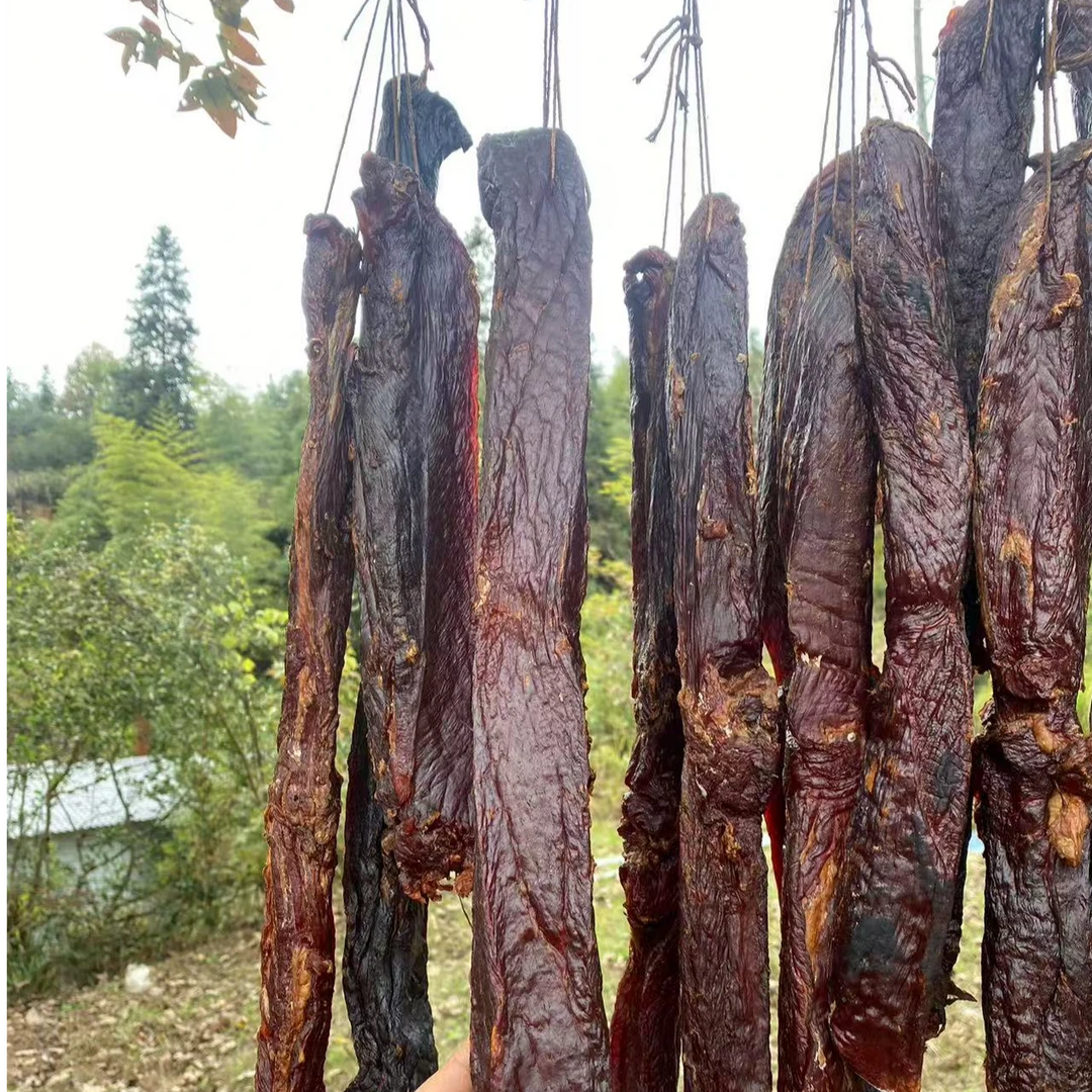 【腊牛肉】萍乡茶树柴火熏制