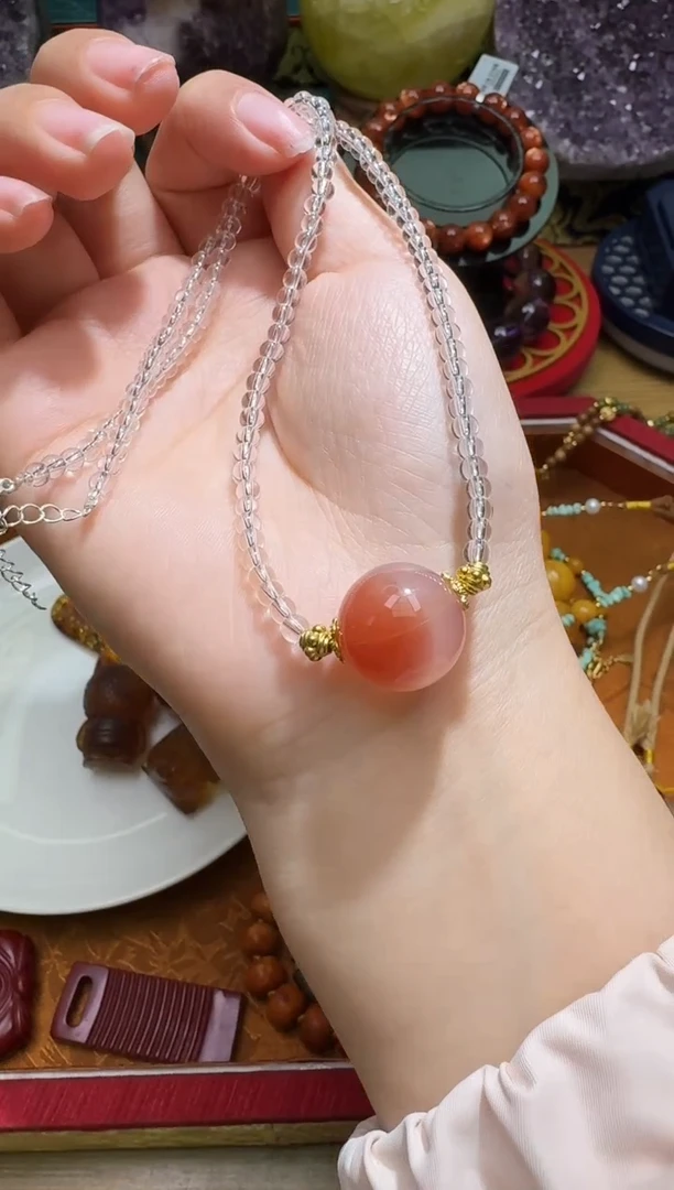 颈饰未镶嵌南红玛瑙多样性发一件671