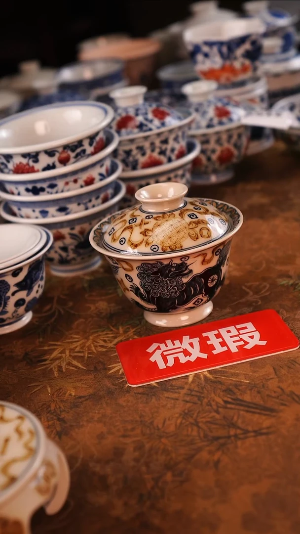 景德镇手工手绘茶器-96