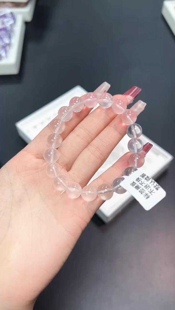 【闪购商品】水晶手串未镶嵌81U多样性发其一1条默认微瑕