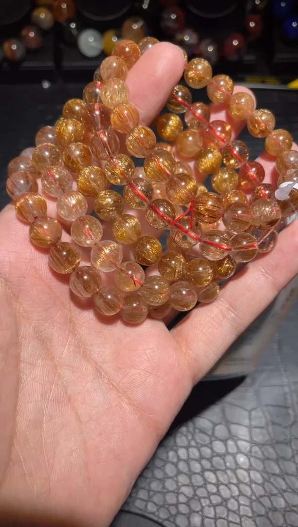 【闪购商品】水晶手链未镶嵌发晶单圈A9（多样性发其一）