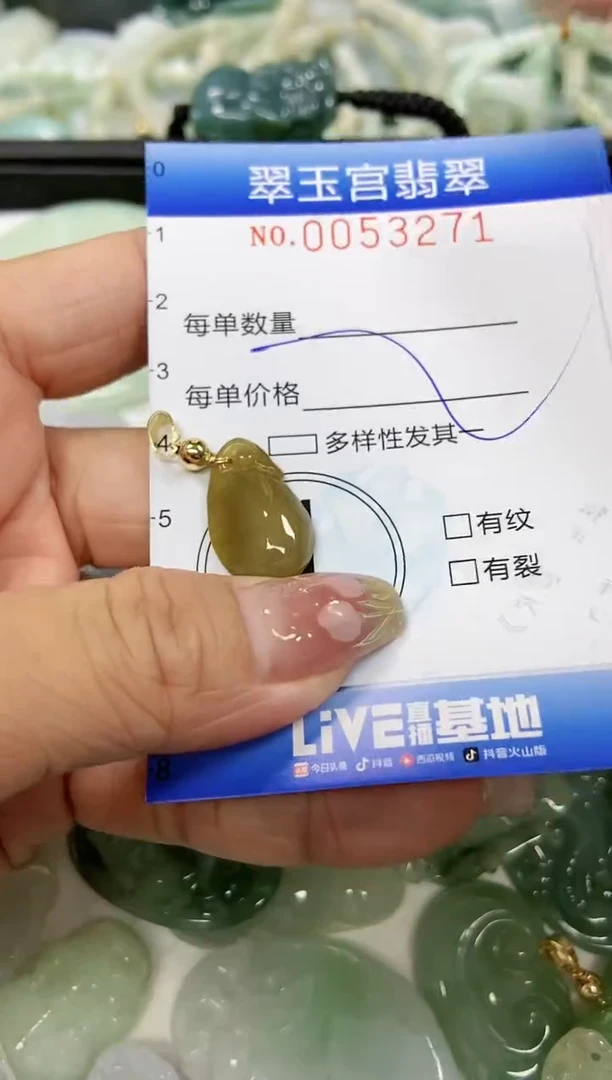 【闪购商品】翡翠颈饰未镶嵌闪购0053271