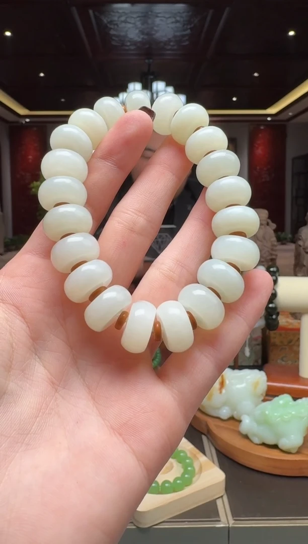 未镶嵌手串和田玉hsl