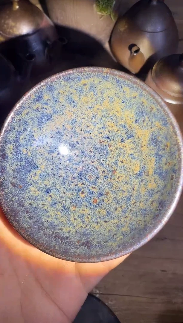 茶盏老木头精选柴烧368