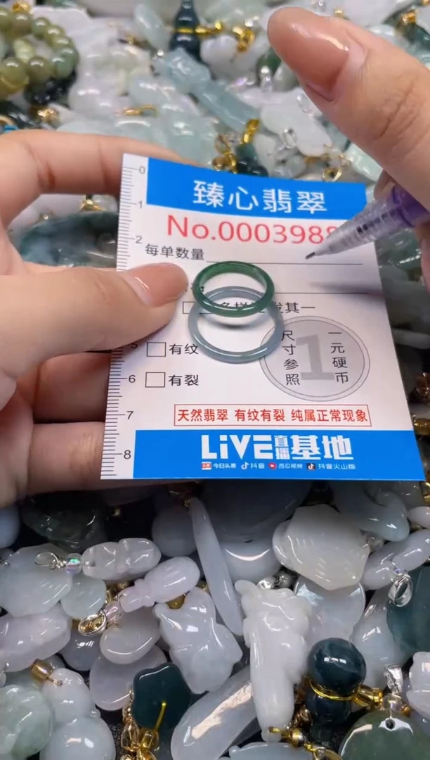 颈饰未镶嵌翡翠3988