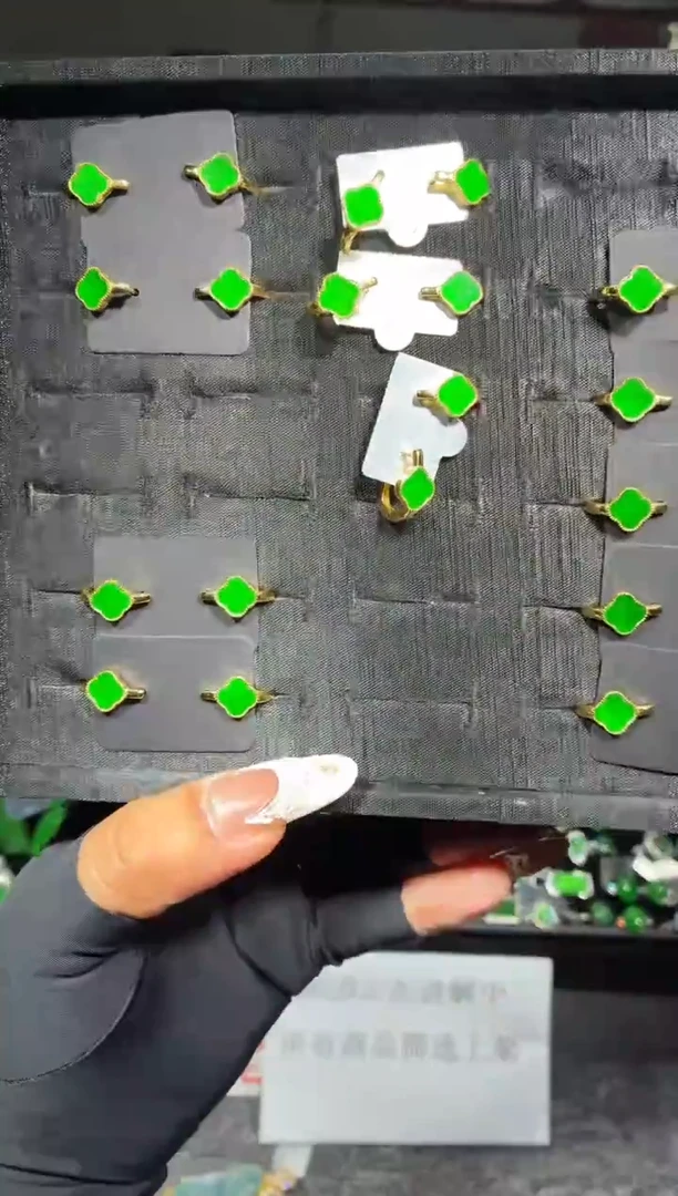 银S925镶嵌定制翡翠25定制翡翠-多样性发货（发其一）