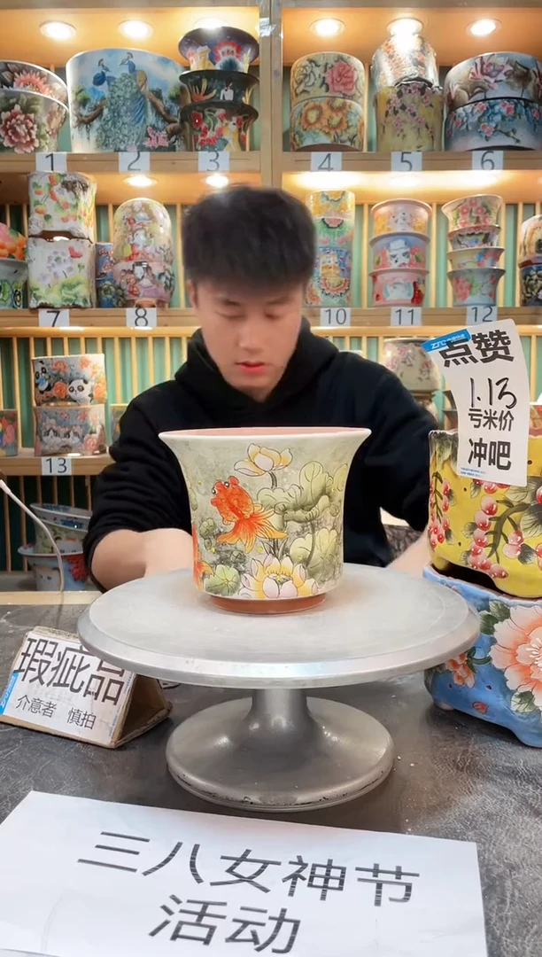 【闪购商品】瓷片默认微瑕一物一拍0409-605