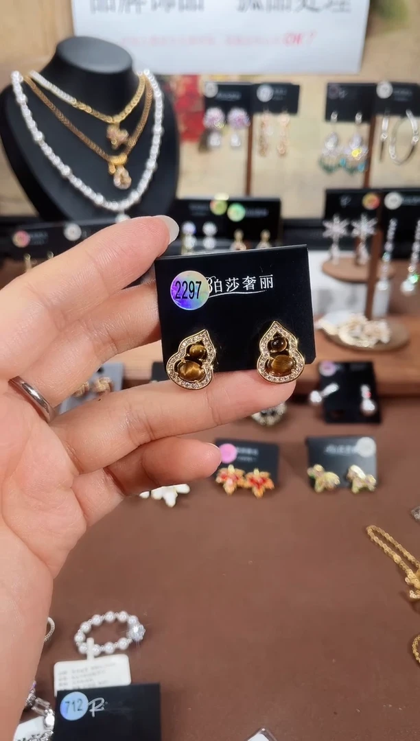 合金925银锆石柏2297