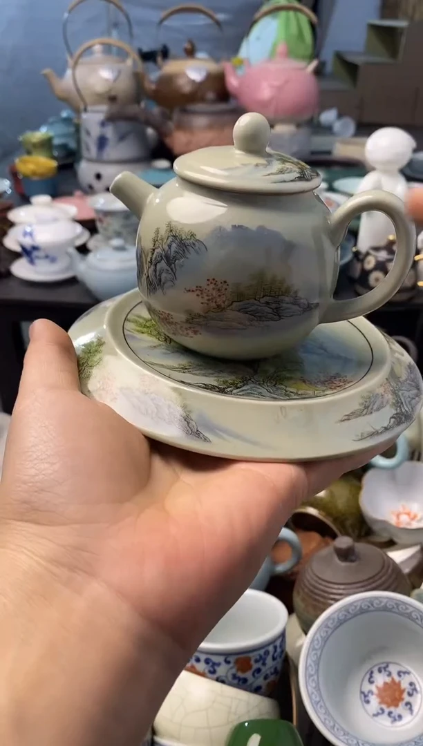 高端 茶壶 茶杯 茶具 轻轻微瑕