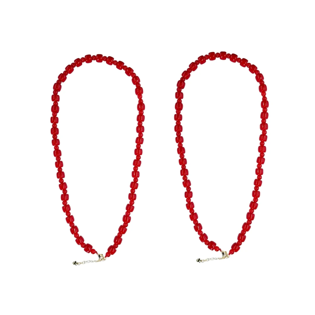 玛瑙山湖红项链（多样性发一件） A28-604