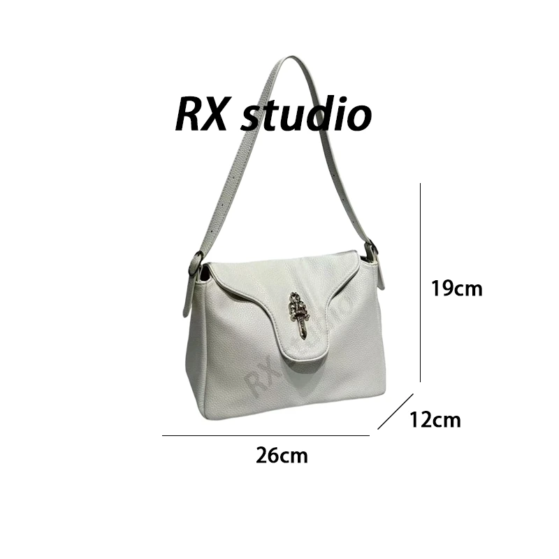 【南沙瑞熙】XKY-3302-白色-轻奢小众设计感时尚百搭女士包