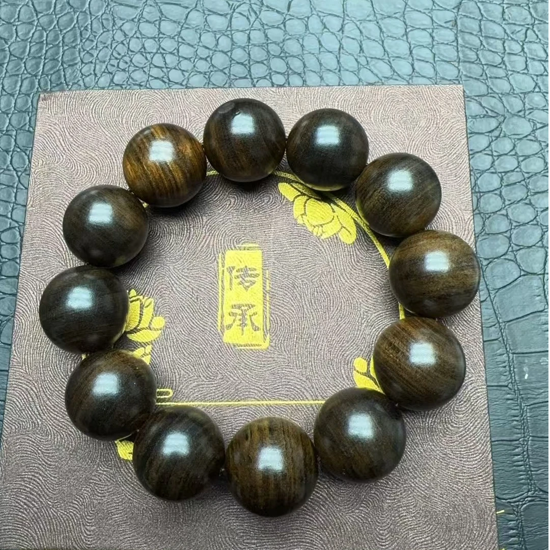 a257五路财文玩单圈手串