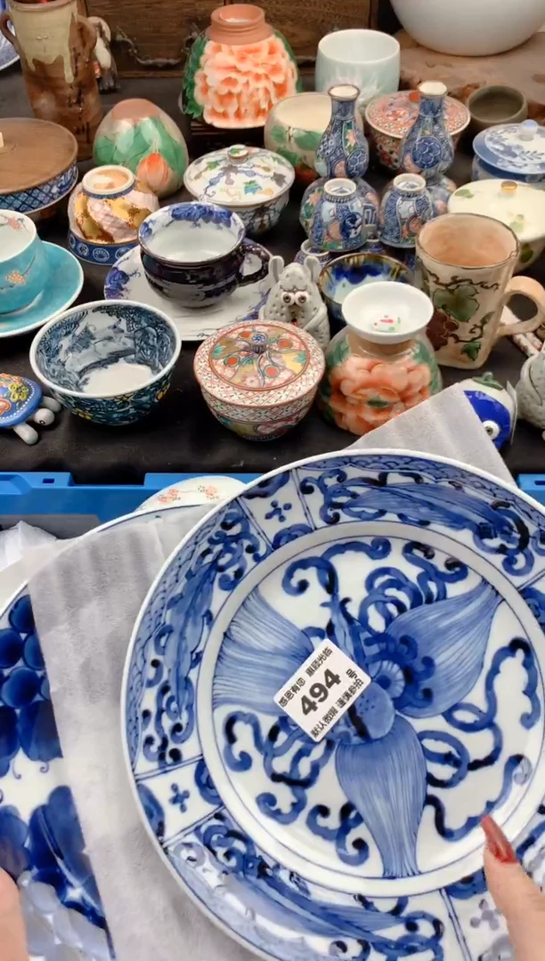 【闪购商品】瓷片494号九姑娘工艺品瓷器