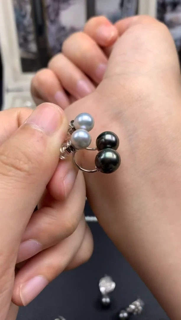 未镶嵌海水珍珠耳饰///////////////