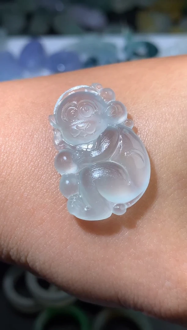 未镶嵌定制翡翠毛货