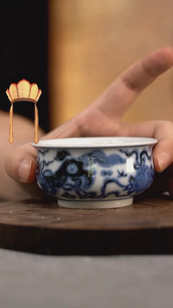 微瑕福利 现代瓷 柴 瑕 矮炉士