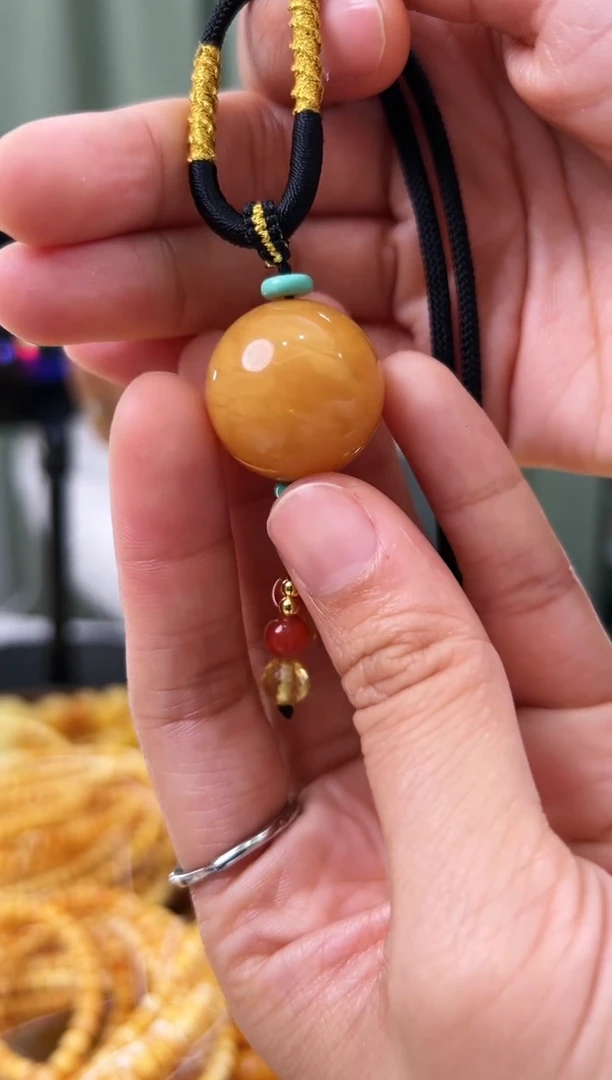 【闪购商品】琥珀手链未镶嵌蜜蜡锁骨链
