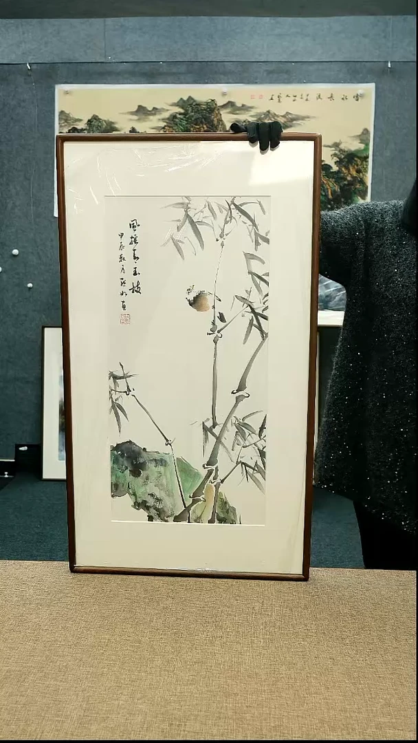【闪购商品】国画52*92陈默如老师花鸟