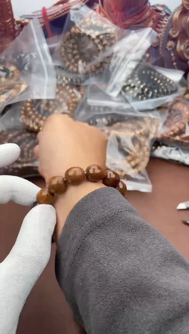 手串紫金鼠12号枣珠