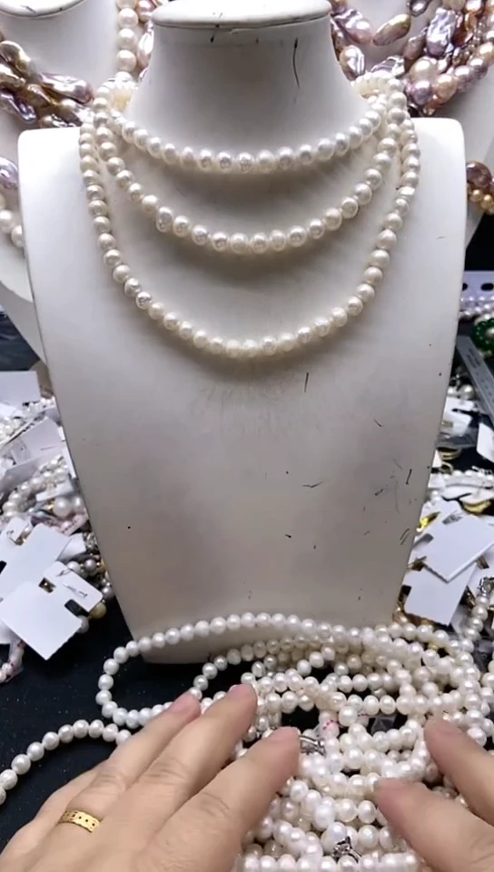 颈饰未镶嵌淡水珍珠1