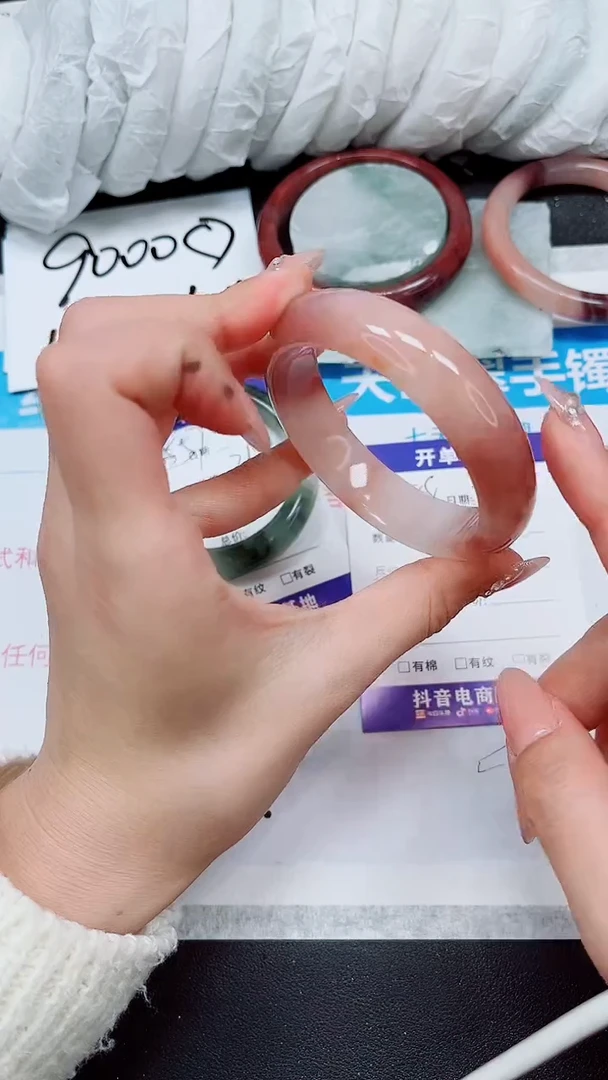 【闪购商品】石英质玉手镯未镶嵌A58-57/58