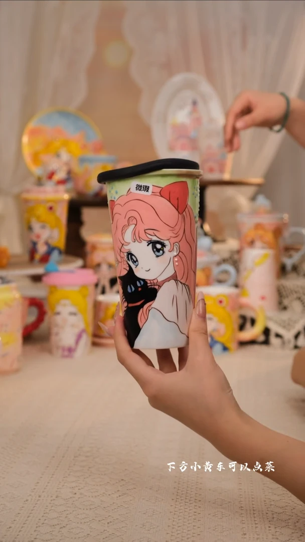 杯子手工创意设计款陶瓷