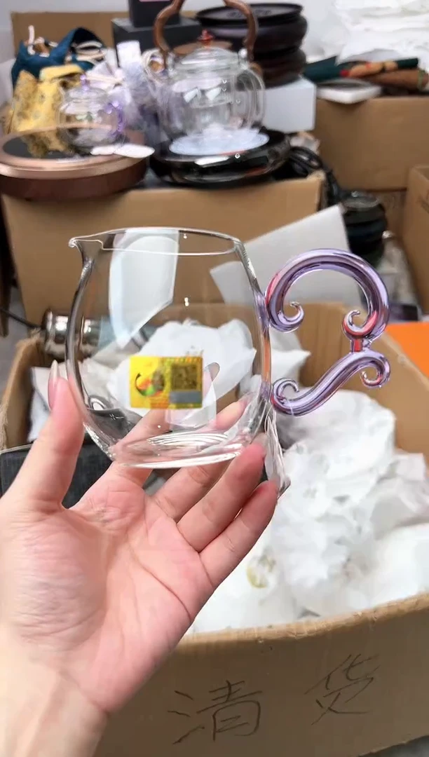 禾墨清影茶海浅紫色