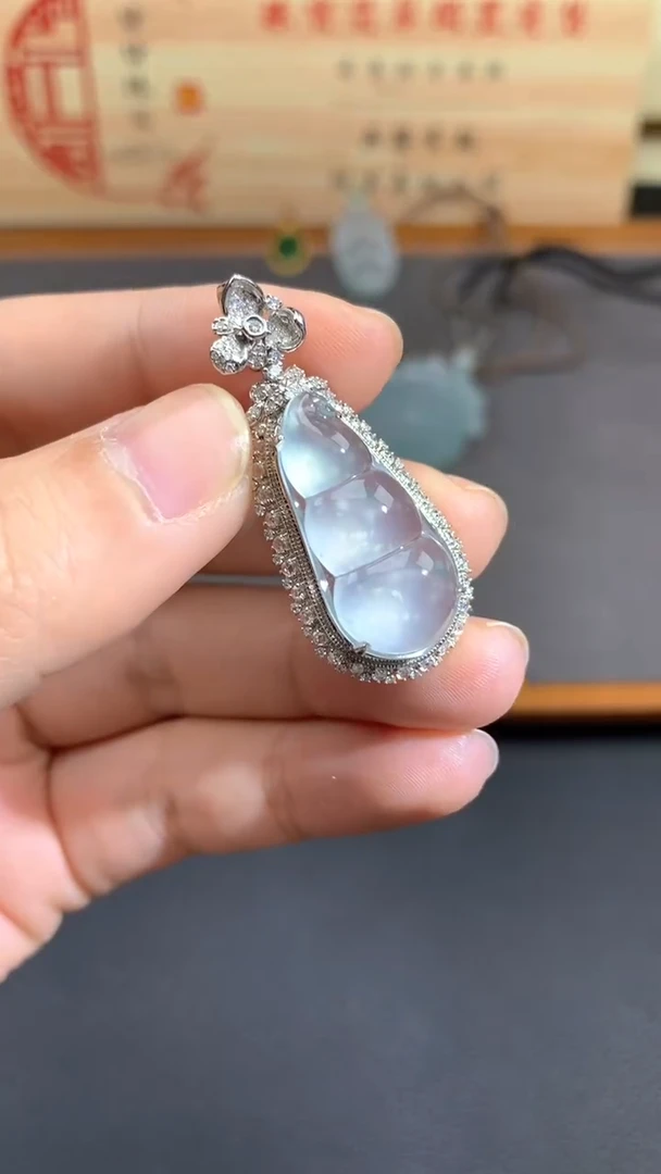 【闪购商品】定制翡翠18K金镶嵌/////////