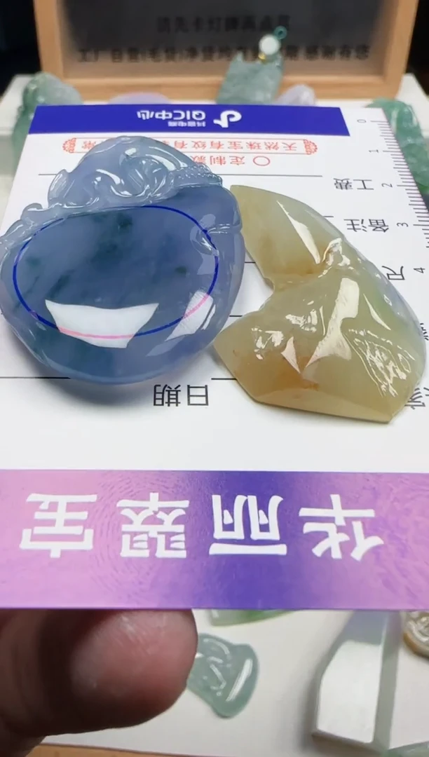 【闪购商品】翡翠颈饰未镶嵌68天然缅甸A货翡翠