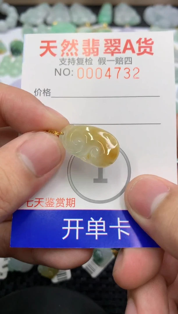 【闪购商品】翡翠颈饰18K金镶嵌111111111111