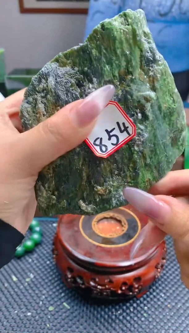 【闪购商品】和田玉（碧玉）珠宝半成品未镶嵌1