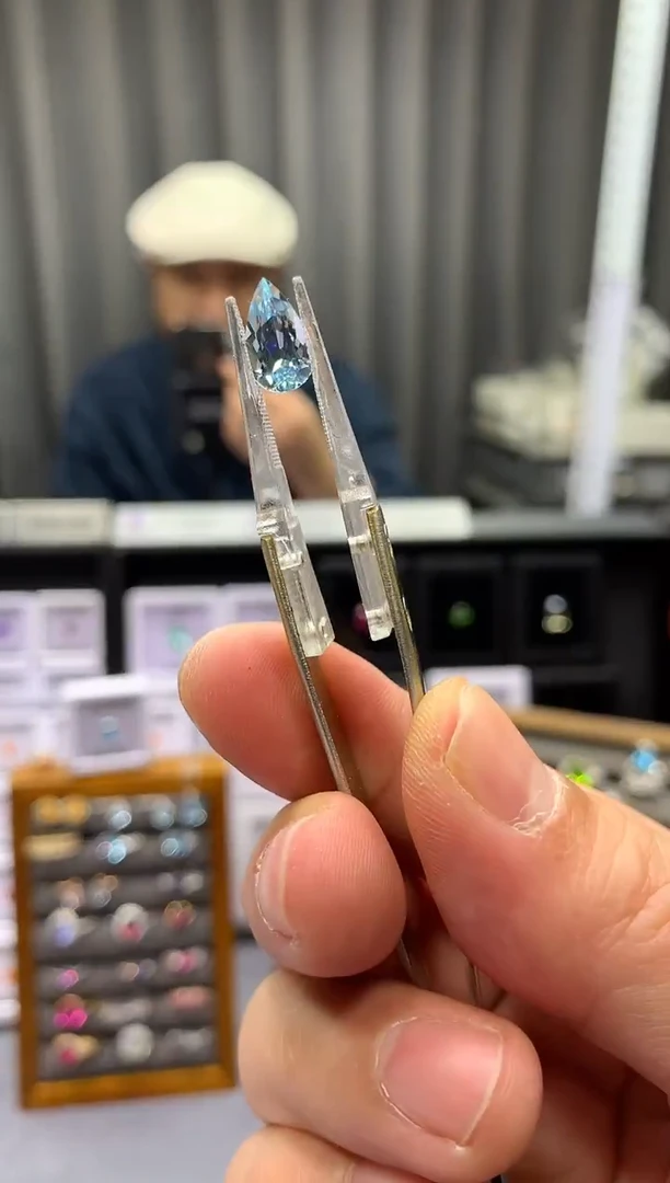 裸石海蓝宝石1.7ct
