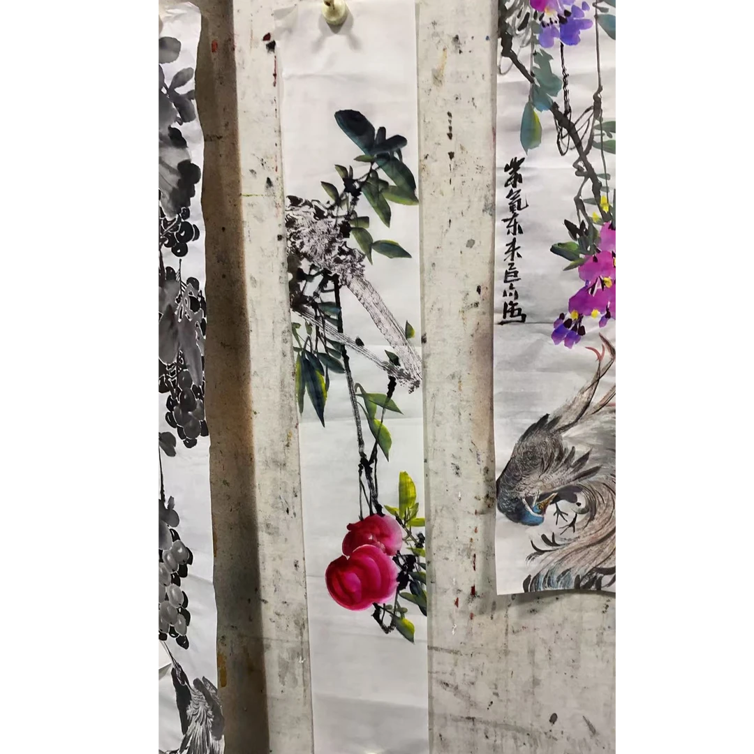 姜亦强老师手绘国画