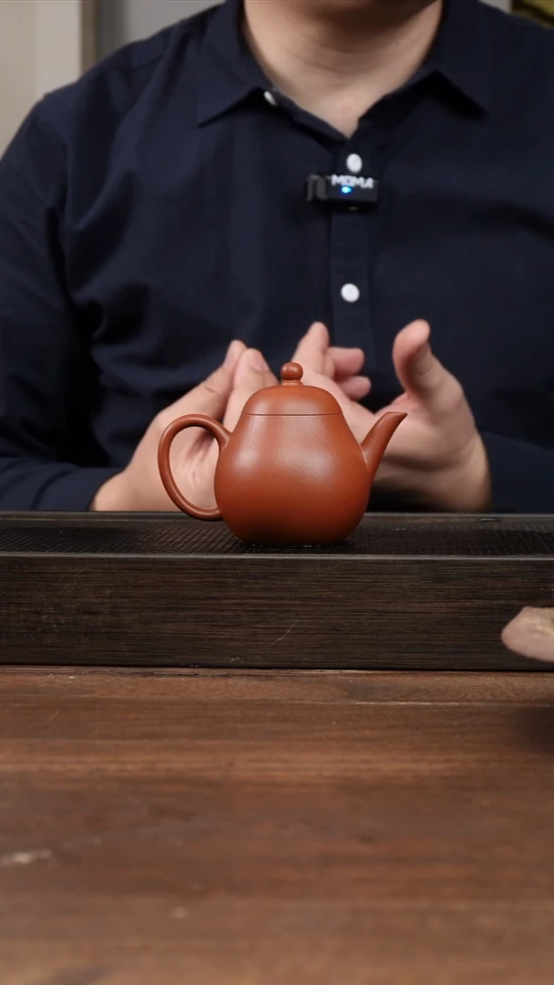 茶杯紫砂朱泥秋水      160CC