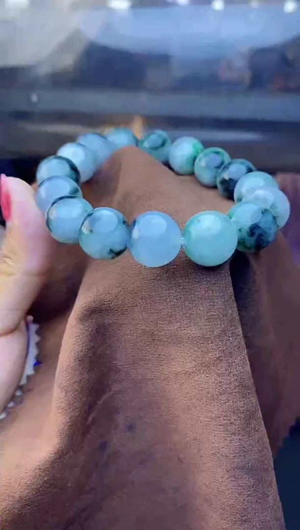 【闪购商品】定制翡翠未镶嵌珠串 多样性发货 拍一发一