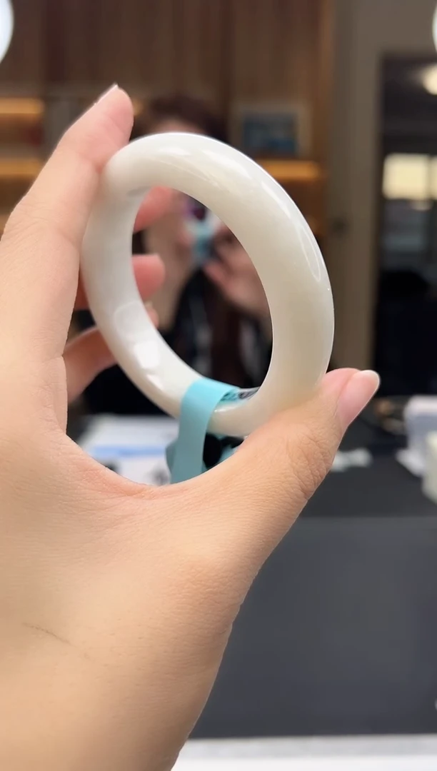 未镶嵌手镯和田玉HT10-55.5