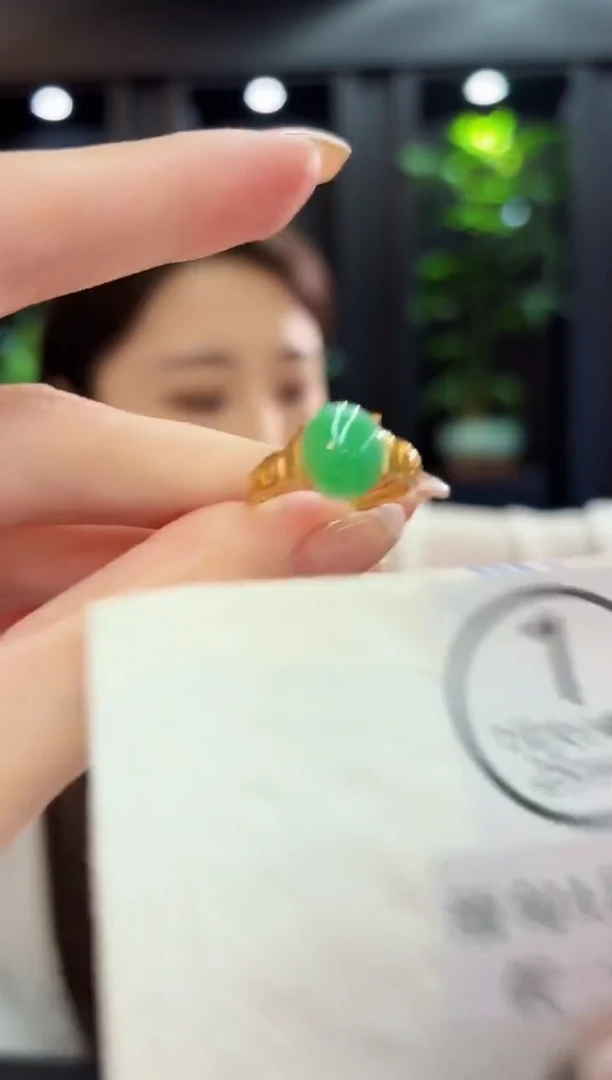 未镶嵌戒指翡翠 缅料A货/支持复检/一件